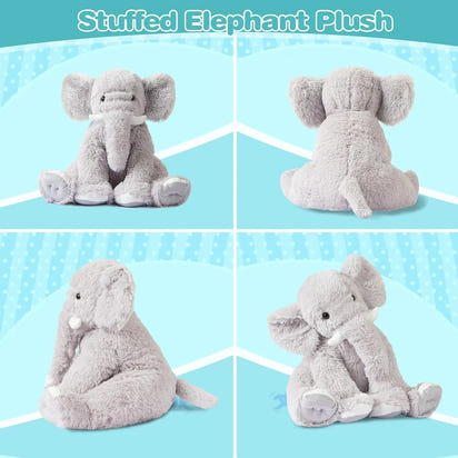 Baby Breathing Soothing Capybara Elephant Plush Doll Toy Sleeping Companion Music and Light Doll Sensory Plush Toy Soft Toy
